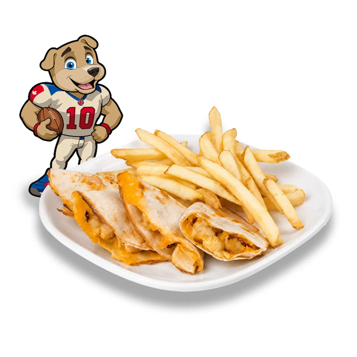 Chicken Kicksadilla