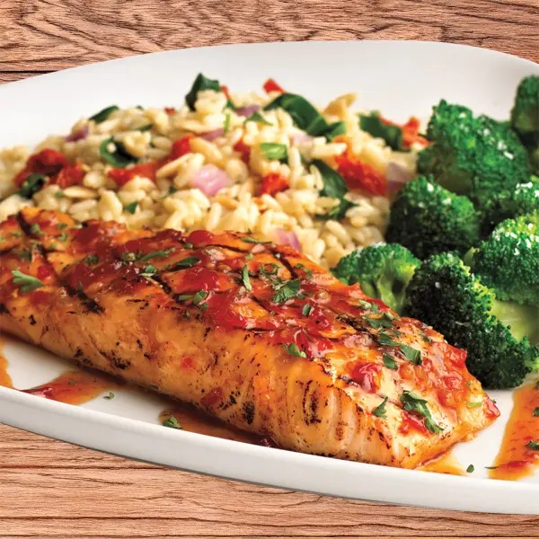Salmón Asian-Glazed
